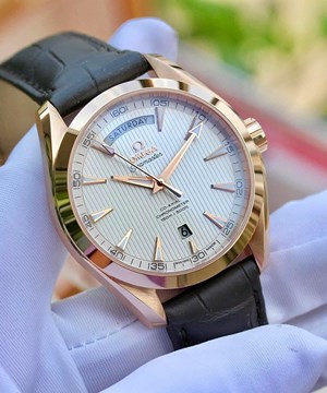Omega Seamaster Aqua Terra 150M Omega Co-Axial Day-Date 18k