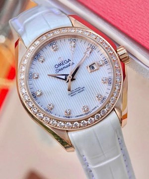 Omega Aqua Terra 150M Co-Axial Chronometer 231.58.34.20.55.002 Rose Gold 18K