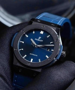 Hublot Classic Fusion Ceramic Blue Fullset 2020