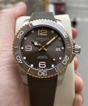 Longines Hydro Conquest Ceramic GrayRose - L3.780.3.78.9 