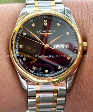 LONGINES MASTER COLLECTION DIAMOND DAY DATE  L2.755.5.57.7
