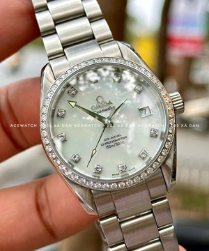 OMEGA SEAMASTER  AQUA TERA CO-AXIAL MOP DIAL 