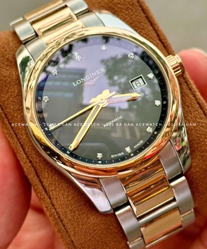 LONGINES CONQUEST CLASSIC DIAMOND BLACK L2.785.5.58.7