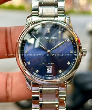 LONGINES MASTER COLLECTION DIAMOND DATE BLUE DIAL L2.628.4.97.6