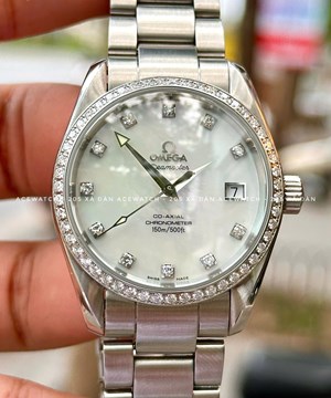 OMEGA SEAMASTER  AQUA TERA CO-AXIAL MOP DIAL 