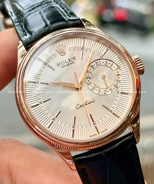 ROLEX CELLINI TIME 50515 EVEROSE 18K