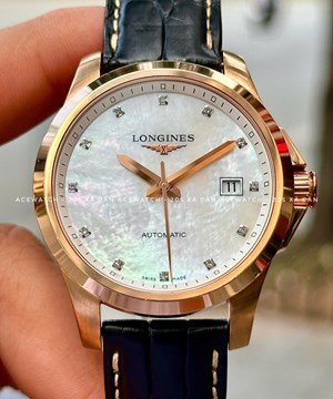 LONGINES HYDROCONQUEST L3.676.8.87.3 VÀNG ĐÚC 18K