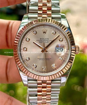 ROLEX DATEJUST 126331 SUNDUST DIAMOND DIAL