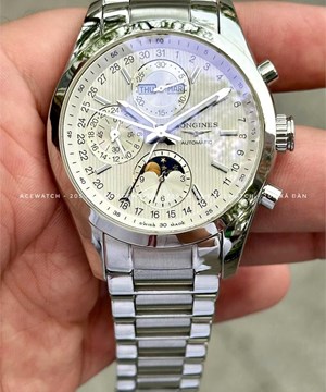 LONGINES CONQUEST CLASSIC CHRONOGPH MOONPHASE L2.798.4.72.6