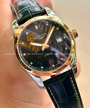 LONGINES CONQUEST CLASSIC DIAMOND BLACK L2.785.5.58.3