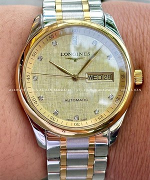 LONGINES MASTER COLLECTION DIAMON DAY DATE L2.755.5.38.7