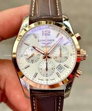 LONGINES CONQUEST CLASSIC CHRONOGRAPH  L2.786.5.76.3