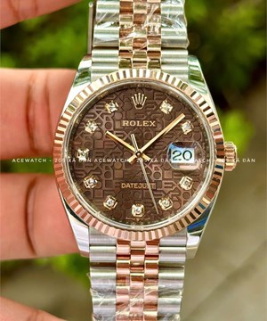 ROLEX DATEJUST 126231 CHOCOLATE DIAMOND DIAL