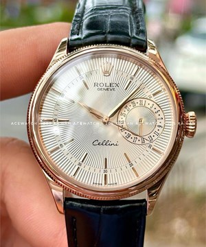 ROLEX CELLINI TIME 50515 EVEROSE 18K