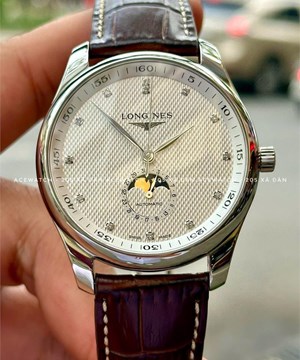 LONGINES MASTER MOONPHASE DIAMOND WHITE  L2.919.4.77.3