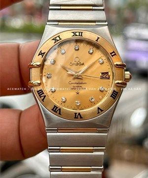 OMEGA CONSTELLATION 111.20.36.20.58.001 Dial Champagne
