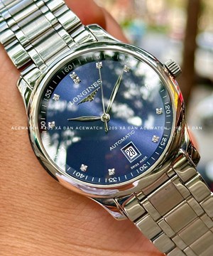 LONGINES MASTER COLLECTION DIAMOND DATE BLUE DIAL L2.628.4.97.6