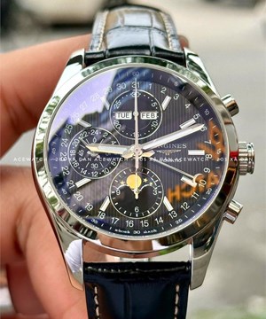 LONGINES CONQUEST CHRONOGAPH MOONPHASE L2.798.4.52.3