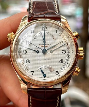 LONGINES MASTER COLLECTION RETROGRADE 𝐋𝟐.𝟕𝟏𝟒.𝟖.𝟕𝟖.𝟑