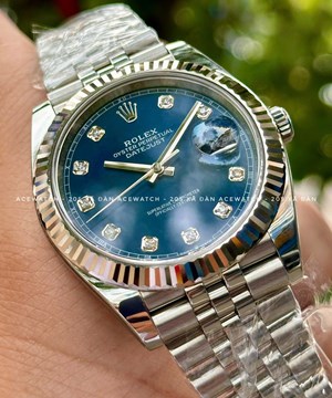 ROLEX DATEJUST 126334 BLUE DIAMONF DIAL